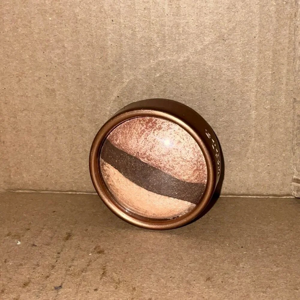 Stila Eye Shadow Trio Bronze Glow Shimmer‎ Baked Palette